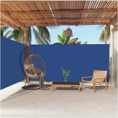 Bleu Auvents latéraux vidaXL Auvent Latéral Rétractable Pare-brise de Balcon 180x600 cm Bleu