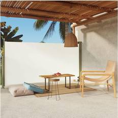 Beige Sidomarkiser vidaXL sidomarkis 160x300 gräddvit