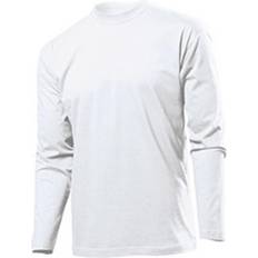 Stedman Stedman Mens Classic Long Sleeved Tee (White)