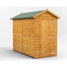 8x4 shed power 8x4, Single Apex Windowless Garden Shed (Building Area )