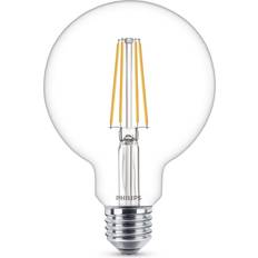 Philips Corepro LEDglobe E27 Filament Klar 95mm 7W 806lm 827 Extra Varm Vit Ersättare 40W