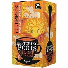Clipper Restoring Roots Organic Ginger & Turmeric 20 påsar 30g 20st