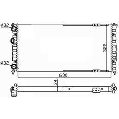 Seat Kühlsysteme Seat Motorkühlung NRF 58135