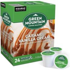 Green Mountain Coffee Caramel Vanilla Cream Coffee Keurig 0.3oz 24pcs