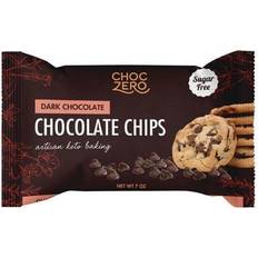 Dark chocolate ChocZero Dark Chocolate Chips -- 7