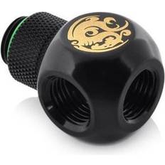 Bitspower G1/4" Matt Black Q-Rotary IG1/4"X3 Extender