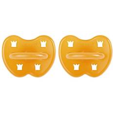 Hevea Pacifier 2-Pack Round Classic 0-3 mo 0-3 mo