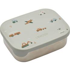 Brotdosen Liewood Arthur Lunch Box Vehicles/Dove Blue Mix