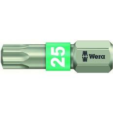 Wera torx 20 bits Wera 3867/1 TS TORX® bits, rustfri 20X25 05071034001 Torx-skruetrækker