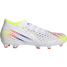 Adidas Predator Edge.2 FG - Cloud White/Solar Yellow/Power Blue