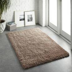 Origins Chicago Shaggy Rugs in Latte Black