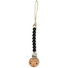 Schwarz Schnullerketten That's Mine Pacifier Strap Black