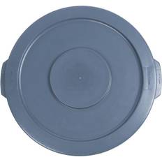 Smaltimento rifiuti Rubbermaid FG260900GRAY Trash Can Top, Flat, Gray, 16 in. Dia.