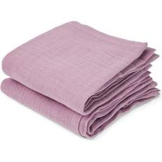 Roze Wasbare luiers Nuuroo Bao muslin cloth 2-pack Woodrose