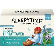 Celestial tea Celestial Seasonings Celestial Seasonings Sleepytime Throat Tamer Wellness Tea