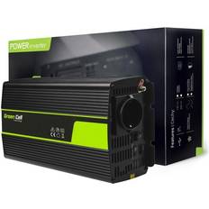 24v oplader Green Cell Green Cell INV23 strømadapter og vekselret Automatisk 1000 W Sort