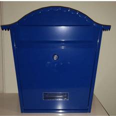 Blå Postkasser Perel Mailbox Paris Blue