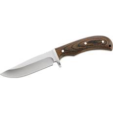 Herbertz Drop Point Pakka Wood Belt Knife AISI 420 Jagtkniv