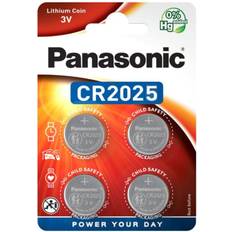 2025 batteri Panasonic Pana Lithium Knopfzelle CR-2025EL/4B