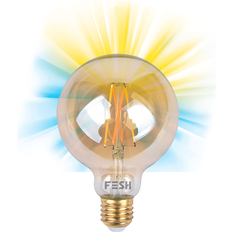 Fesh Smart LED dekopære amber kold/varm E27 5,5W Ø125 mm