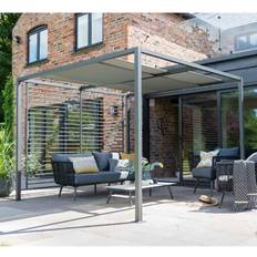 Garden Must Haves Sliding Roof Gazebo
