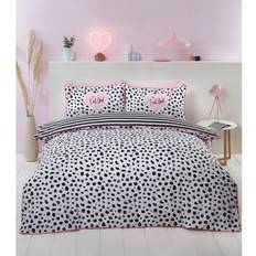 Rapport Dalmation Black/White King Duvet Cover Black, White