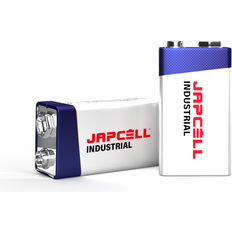 Japcell industrial Japcell 9V/6LR61 Industrial Batteri 10-Pack