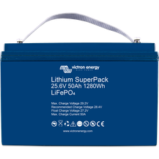 Batterier 50ah Victron Energy Lithium SuperPack 25,6V/50Ah