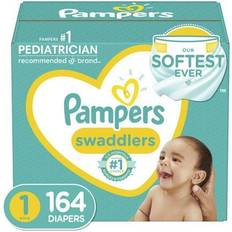 Pampers Grooming & Bathing Pampers Swaddlers Diapers Size 1,164pcs