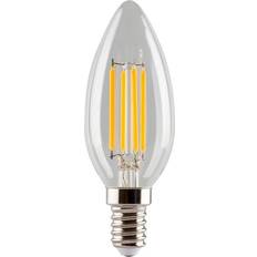 e3light e3light Proxima E14 klar dæmpbar LED kertepære 4W