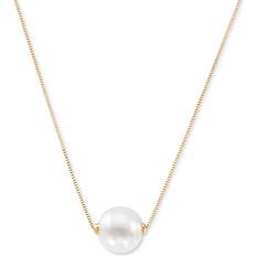 Pearl necklace women "14k Freshwater Cultured Pearl Necklace, Women's, 18" White"