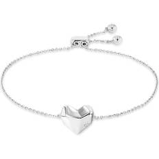 Calvin Klein Smykker Calvin Klein Faceted Heart Bracelet - Silver