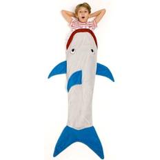 Rosso Coperte per Bambini Kanguru Coperta Coda Squalo Shark Kids