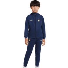 Jalkapallo Verryttelypuvut Nike FFF Strike Younger Kids' Dri-FIT Hooded Football Tracksuit