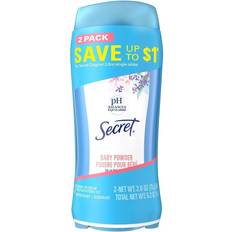 Secret Deodorant, Invisible Solid, Powder Fresh, Twin Pack