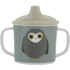 Rätt Start Spillfria muggar Rätt Start Spill Proof Mug with Handle Owl