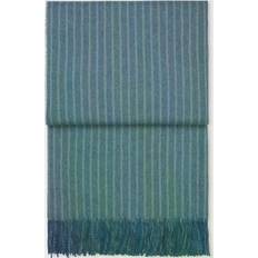 Elvang Stripes Plaid Tæppe Blå (200x130cm)