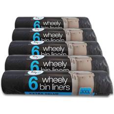 Cleaning Equipment & Cleaning Agents Pack of 6 Wheely Bin