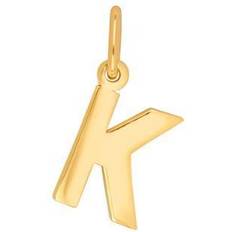Nordahl Andersen Berlocker & Hängen Nordahl Andersen Letter K 14 Karat Guld Hänge - Guld