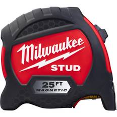 Measurement Tools Milwaukee 25 ft. in. Gen II STUD Magnetic Tape Measure with 17 ft. Reach Measurement Tape