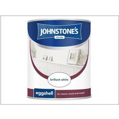 Johnstones Interior Hardwearing Satin Metal Paint White