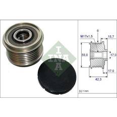 240 V - Benzin Generatorer INA Generator friløbskobling INA 535 0154 10