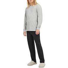 Herren - Weiß Schlafanzüge UGG Waylen Pyjamas Set for Men in Heather/Black, Medium, Cotton