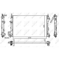 Opel/Vauxhall Systèmes de Refroidissement Opel Economy Class 58203A Radiateur Du Moteur SAAB 9-3 Berline