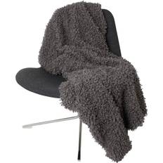 Skinnwille Ulli Filt Brun, Beige, Grå, Svart, Rosa (180x120cm)