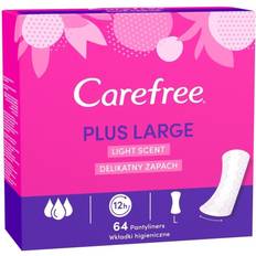 Protège-slips Carefree Plus Large Light Scent Panty Liners 64 pcs