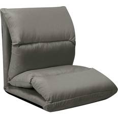 Cuscini per sedia vidaXL foldbar gulvstol mikrofiber mørkegrå Cuscino per sedia Grigio
