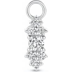 Spirit Icons Øreringe Spirit Icons Vida Drop vedhæng til hoops karat med 0,11 ct. w/vs