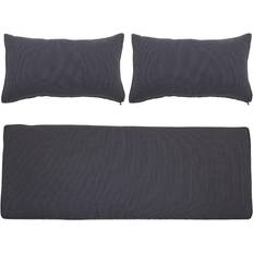 Bloomingville Mundo, sæt Cushion Cover Grey