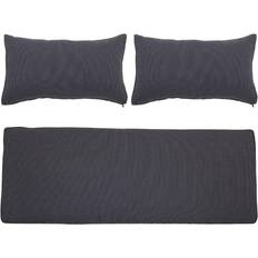 Polyester Housses de coussin Bloomingville Pour Mundo Canapé Gris Housse de coussin Gris